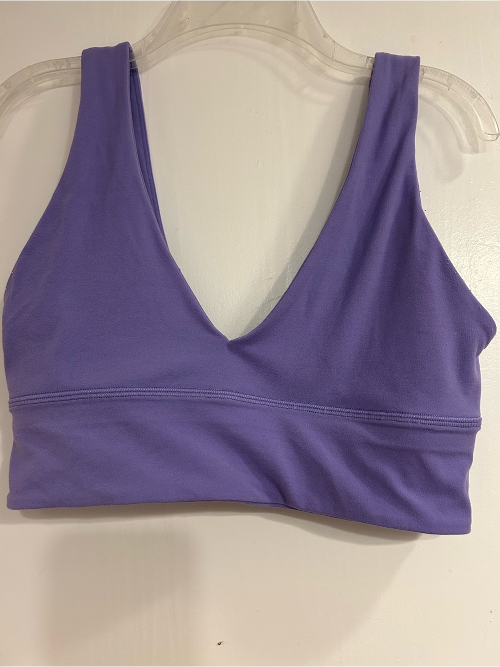 lululemon athletica Purple V-Neck Sports Bra